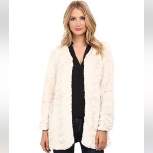 MINKPINK | Powder Room Coat Cream M